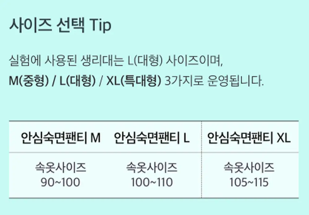 [증량 다번들 기획]쏘피 쿨링프레쉬 생리대 대용량 3팩 4종 택 1 (패드/안심숙면팬티) 상세페이지 27